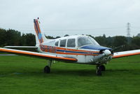 G-BFDK @ EGTR - parked at Elstree - by Chris Hall
