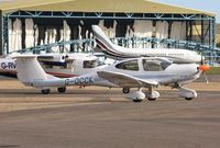 G-OCCK @ EGHH - Parked at BHL - by John Coates