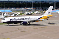 G-MONS @ EGCC - Monarch Airlines - by Martin Nimmervoll