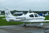 N982CD @ EGLD - Privately owned - by Chris Hall