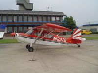 N1232E @ EHGG - Bellanca 8 at Groningen airport - by jack Poelstra