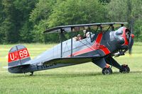 F-AZBS @ LFFQ - Bucker Bu-133C Jungmeister, La Ferté-Alais Airfield (LFFQ) - by Yves-Q