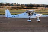 G-ZASH @ EGFH - Resident Ikarus operated by Gower Flight Centre. - by Roger Winser