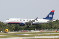 N804MD @ KSRQ - US Air Flight 3346 operated by Republic (N804MD) arrives at Sarasota-Bradenton International Airport following a flight from Reagan National Airport - by Donten Photography