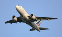 F-GUGL @ LFPG - Airbus A318-111, Take off rwy 26R, Paris Charles De Gaulle (LFPG-CDG) - by Yves-Q