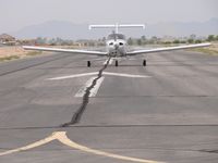 N2586D @ 5AZ3 - Taxi-back to rw 26 @ Pegasus Airpark AZ - by Fred