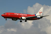 OO-VEP @ EBBR - Virgin Express - by Triple777