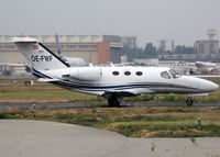 OE-FWF @ LFBO - Taxiing to the General Aviation area... - by Shunn311