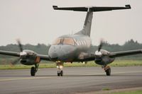 111 @ LFOA - French Air Force Embraer 121J Xingu (111-YQ), Taxying back Display, Avord Air Base 702 (LFOA) - by Yves-Q