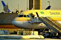 HZ-AS44 @ OEJN - Saudi Airlines A320 , At Jeddah airport - by odai320