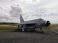 ZF583 @ CAX - Former Royal Saudi Air Force English Electric Lightning F.53 of the Solway Aviation Museum as displayed at Carlisle in the Summer of 2002. - by Peter Nicholson