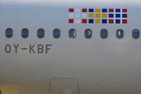 OY-KBF @ LFPG - Colors of Scandinavian, departure at CDG T1 - by Jean Goubet-FRENCHSKY