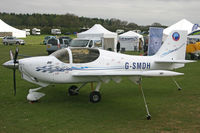 G-SMDH @ EGHP - Privately owned. At the Microlight Trade Fair. - by Howard J Curtis