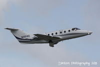 N301AE @ KSRQ - Mitsubishi MU-300 Diamond (N301AE) departs Sarasota-Bradenton International Airport enroute to Dallas/Fort Worth International Airport - by Donten Photography