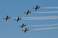 E25-22 @ LFMY - CASA C-101EB Aviojet (79-22),  Patrulla Aguila leader, Spanish Air Force Aerobatic Team 2013, Display for the 60th anniversary of Patrouille De France, Salon de Provence Air Base 701 (LFMY) - by Yves-Q