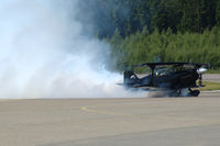 SE-LYX @ ESOE - Pitts S-2C Special at Örebro airport, Sweden. Smoke on! - by Henk van Capelle