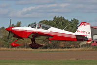 G-BXVO @ EGBR - Vans RV-6A at The Real Aeroplane Club's Helicopter Fly-In, Breighton Airfield, September 2013. - by Malcolm Clarke