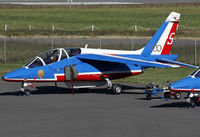 E73 @ LFBT - Parked at the General Aviation area with additional '60th anniversary' patch - by Shunn311