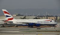 G-XLEB @ KLAX - Taxiing to parking at LAX - by Todd Royer