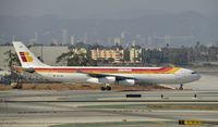 EC-IDF @ KLAX - Taxiing to parking at LAX - by Todd Royer