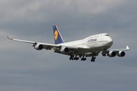 D-ABVX @ MIA - Lufthansa 747-400 - by Florida Metal
