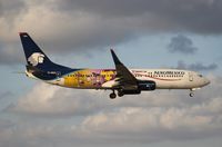 EI-DRA @ MIA - Aeromexico Teleton 737-800 - by Florida Metal