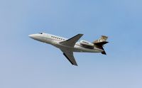 N886CE @ KLAX - Falcon 2000EX