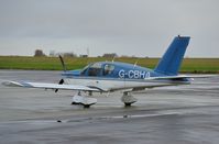 G-CBHA @ EGSH - Parked on a wet apron ! - by keithnewsome