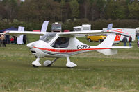 G-CFFJ @ EGHP - Privately owned, at the Microlight Trade Fair. - by Howard J Curtis