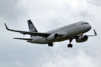 ZK-OXA @ NZAA - Air NZ's first A 320 with sharklets - by Micha Lueck