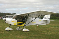 G-OBAZ @ EGHP - Privately owned. At the Microlight Trade Fair. - by Howard J Curtis