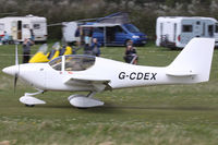 G-CDEX @ EGHP - Privately owned. At the Microlight Trade Fair. - by Howard J Curtis