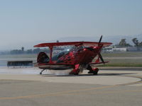 N260GR @ CMA - 1984 Christen PITTS S-2B ex 'HAVOC', Lycoming AEIO-540 260 Hp, taxi after landing - by Doug Robertson