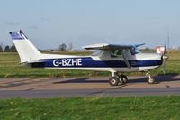 G-BZHE @ EGSH - About to depart from Norwich. - by Graham Reeve