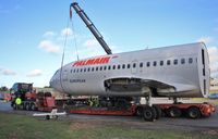 G-CEAH @ EGHH - Almost loaded for short trip to a new life at Bth Air Museum - by John Coates