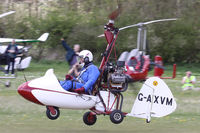 G-AXVM @ EGHP - Privately owned, at the Microlight Trade Fair. - by Howard J Curtis