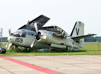 159 @ EHLE - Grumman US-2N Tracker at Lelystad. - by moxy