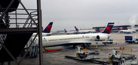 N907DA @ KATL - At the gate, ready for boarding. Atlanta - by Ronald Barker