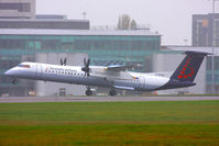 G-ECOK @ EGCC - Brussels Airlines - by Chris Hall
