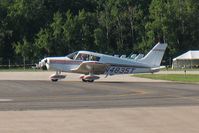N4835T @ OSH - 1972 Piper PA-28-140, c/n: 28-7225218, about to depart RWY 27 - by Timothy Aanerud