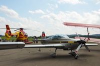 HB-YMU @ LSZF - Light propeller sport airplane at Birrfeld Airfield in Switzerland. - by miro susta