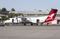 VH-SBG @ YSWG - QantasLink (VH-SBG) Bombardier Dash 8 Q300 on the tarmac at Wagga Wagga Airport. - by YSWG-photography