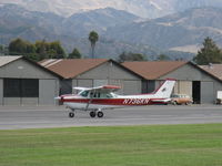 N736KN @ SZP - 1977 Cessna R172K HAWK XP II, Continental IO-360-K 195 Hp, 210 Hp by prop STC, landing roll Rwy 22 - by Doug Robertson