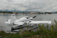 N942P @ LHD - RV-9 on floats at lake Hood AK - by Jack Poelstra