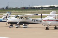 N260DF @ AFW - At Alliance Airport - Fort Worth, TX - by Zane Adams