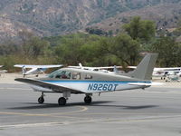 N9260T @ SZP - 1985 Piper PA-28-161 WARRIOR II, Lycoming O-320-D3G 160 Hp, taxi - by Doug Robertson