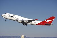 VH-OJA @ KLAX - Qantas Airways 747-400 - by speedbrds