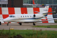 D-CFLY @ EGCC - Air Hamburg Private Jets - by Chris Hall