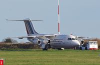 EI-RJE @ EGSH - Under tow at Norwich. - by Graham Reeve