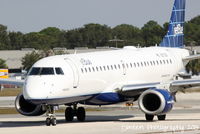 N279JB @ KSRQ - JetBlue Flight 741 (N279JB) Indigo Blue arrives at Sarasota-Bradenton International Airport following a flight from Boston-Logan International Airport - by Donten Photography